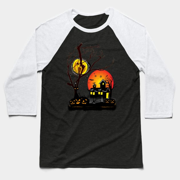 Halloween-design for families Baseball T-Shirt by Just Kidding by Nadine May